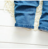 MQTIME  -  Children Kids Baby Boys Denim Pants Infants Girls Overalls Clothing Jumpsuits Jeans for 1-4 Years