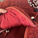 MQTIME  -  Christmas Children Girls Parkas Plush Fleece Toddler Girls Woolen Jacket New Winter Versatile Kids Baby Girls Red Warm Coat