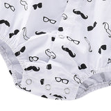 MQTIME  -  Summer Baby Boys Costumes Short Sleeve Bodysuit with Bow + Suspender Pants Wedding Parties Festivals Gentleman Clothing