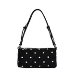 MQTIME  -  Women Small Polka Dot PU Underarm Shoulder Bag Lady Retro Handbags and Purses New Trend Cute Hand Bags