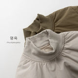  MQTIME  -  Winter New Children Plus Velvet Thick Sweatshirt Boys Girls Cotton Padded Jacket Kids Casual Sweatshirt Baby Fleece Tops