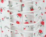 MQTIME  -  Summer New French Sweet Style Strappy Cinched Waist Slimming Tiered Bubble Sleeve Dress