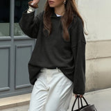 MQTIME  -  Autumn/Winter New Casual Simple Long-Sleeved Hooded Jumper