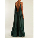 MQTIME  -  Women's Sexy Dress, Beach Dress, Casual and Fashionable Sleeveless Summer Ready To Wear