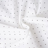  MQTIME  -  new polka dot printed bow lace-up breasted shirt casual slim long-sleeved top women
