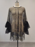 MQTIME  -  ﻿ Maternity Photography Goddess Maternity Dress for Photo Shoot Sheer Bronze Sexy Pregnant Women Maternity Outfit Photography