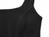  MQTIME  -  Women Short Dress 2026 Spring Summer New Sleeveless Mini Dress Backless Simple Elegant Woman Casual Party Dresses