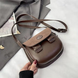 MQTIME  -  Autumn High Quality Maillard Brown PU Suede Crossbody Bags Shoulder Bag Phone Wallet Storage Bags Women's Bag Purse