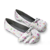 MQTIME  -  Y2K Wings Shaped Round Toe Flat Shoes Women Sweet Mini Bow Decor Slip On Unique Designer Casual Ballet Flats Woman