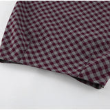  MQTIME  -  Vintage Plaid Slim Long Fishtail Skirts Women High Waist Zipper Hip Package Skirt 2026 Spring Lady Commute All-match Clothes