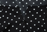 MQTIME  -  Summer Women's French Temperament Polka Dot Sexy V-neck Suspender Backless Dress