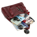MQTIME  -  Sac A Main Soft PU Leather Luxury Handbags Women Bags Designer Ladies High Quality Tassel Crossbody Bags Shopper Tote