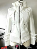  MQTIME  -  Vintage Gothic Harajuku Stand Neck Coat Women's Zipper Fashion Subculture Jacket Casual High Street Grunge Y2k Clothing New