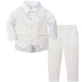 MQTIME  -  Toddler Suit Baby Boys Easter Outfit kids Christening Baptism Set Formal Wedding Birthday Party Gift Chirtmas Halloween Tuxedo