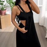 MQTIME  -  Sexy Maxi Dress Sleeveless Backless Slim Two Piece Set 2026 Summer Women Party Y2K Bodycon Elegant Dresses Female Clothing