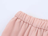 MQTIME  -  Women Ruffled Mini Skirts Solid Color Summer Chic Streetwear High Waist Elastic Asymmetric Hem Skirts Female Slim Mesh Skirts