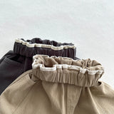  MQTIME  -  Autumn New Children Casual Pants Fashion Boys Simple Pocket Trousers Solid Baby Girls Loose Harem Pants Cotton Kids Clothes