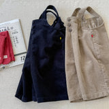 MQTIME  -  Children Jumpsuit 2025 Autumn Korean Baby Girls Overalls Wide-leg Pants 1-6 Years Boy's Suspenders Pants