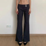 MQTIME  -  Casual Pants Ripped Womens Korean Kpop Streetwear Trendy Ins Urban Fashion Tide Young Oversized Harajuku Hip Feeling Girl Female