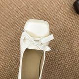  MQTIME  -  Mary Jane Women's Summer New Style High-Heeled Square-Toe Slouchy Sandals