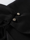 MQTIME  -  Ribbon Satin Long Party Dress Women Elegant Solid Sleeveless Female Backless Dresses 2025 Spring Summer Lady Evening Club Gowns