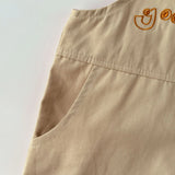 ﻿ MQTIME  -  New autumn baby clothing for 0-3 years old, cartoon apple pear patch overalls,