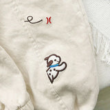 MQTIME  -  Spring Little Boys Sports Pant Cotton Cartoon Bear Embroidery Infant Baby Boys Casual Pant Loose Elastic Waist Kid Boy Pant