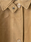  MQTIME  -  Women Suede Leather Jacket New Autumn Winter Fashion Long Sleeve Zipper  Coat Chic Female High Street Lapel Outerwear