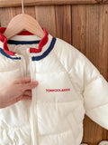 MQTIME  -   Kids Baseball Cotton Clothes Jackets Autumn Winter Padded Down Warm Coats Boys Girls Fashion Outerwear 2-10 Years