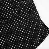 MQTIME  -  Polka Dots Print Vacation Beach Chiffon Maxi Skirts Women Fashion High Waist Slim Casual Streetwear Long Skirt All Match Bottoms