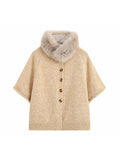 MQTIME  -  Women Autumn Winter Fashion Knitted Top For Women Casual Button Long Sleeve Sweater Fashion Loose Lady Button Cardigans Red Coat