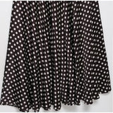 MQTIME  -  Polka Dot Halter Backless Long Dress Women Off Shoulder V-neck Scarf Sexy Sleeveless Dresses 2025 Summer Street Holiday Robe
