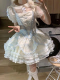 MQTIME  -  Girls Birthday Lolita Tutu Dress Trailing Princess Adult Party Dress Women Wedding High Quality Dress Photography Clothes