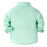 MQTIME  -  4Piece Sets Spring Autumn Kids Clothes Boys Korean Fashion Gentleman Long Sleeve Baby Tops+Pants Toddler Boutique Outfits BC1255