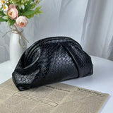 MQTIME  -  New Niche High-End Textured Gold Woven Bag Large Capacity Women's Commuter Shoulder Crossbody Bag
