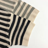 MQTIME  -  Summer New Children Short Sleeve Casual Polo Shirts Baby Boy Girl Hollow Out Knitwear Toddler Kids Striped Knitted Lapel Tops
