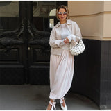 MQTIME  -  Casual Pink Oversized Bloomers Women Elastic Waist Hip Hop Wide Leg Pants Street Balloon Lace Up Jogger 2025 Summer New Casual