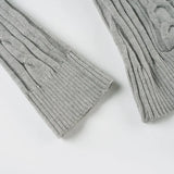 MQTIME  -  Women Knitting Cardigan Women's Retro Cardigan V Neck Cable Knit Sweet & Spicy Preppy Lazy Vibe Buttoned Pocket Sweater