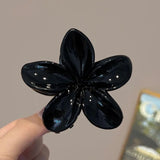 MQTIME  -  Fashion Princess Flower Hair Claw Korean Large Hair Clip Crab Clamp Vintage Women Ponytail Shark Clip Headdress Hair Accessories