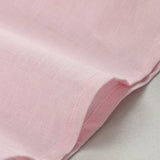 MQTIME  -  Girls Linen Adjustable Ribbon Dress Summer New Children's Casual Loose Cotton And Linen Lovely Pink Dresses With Pockets TZ273