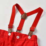 MQTIME  -  4Piece Sets Spring Autumn Boys Boutique Clothing Korean Fashion Gentleman Stripe Long Sleeve Baby Tops+Pants Kids Clothes BC1647