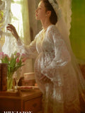 MQTIME  -  ﻿ Fation Women Photography Props Maternity Dresses Lace Perspective Pregnancy Pregant Dress Studio Photoshoot Photo Clothes