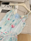 MQTIME  -  Princess Sleeve Fairy Dress Garden Spring Summer Travel Mesh Skirt Long Tail Fish Tailed Gown for Women Chinese Origin