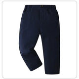 MQTIME  -  Boys' 4-Piece Formal Suit Set, Vest, Pants, Collared Dress Shirt and Tie Baby Toddler Kid Wedding Outfits Children Dresswear Set