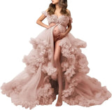 MQTIME  -  Maternity Dresses Photoshoot Pregnancy  vestidos para embarazadas baby shower