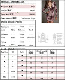 MQTIME  -  Spring Women's Clothing Elegant V Neck Long Sleeve Bodycon Dress For Woman Polyester Geometric Print Slim Fit Short Midi