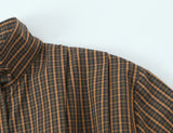  MQTIME  -  Chic Fashion Simple Style Check Shirts for Women 2026 New Long Sleeve Bow Women's Casual Loose Shirt And Blouse Woman Tops