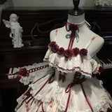 MQTIME  -  Handmade Girls Birthday Lolita Dress Trailing Princess Adult Party Dress Women Wedding High Quality Dress Photography Clothes
