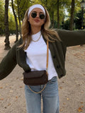 Mqtime Olive Green Retro Women Knit Cardigan Long Sleeve Single Breasted Loose Female Sweater Autumn Chic Casual Knitwear