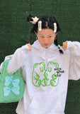 MQTIME  -  Harajuku Bow Tote Bag Women Vintage Sweet Cool Girls Casual Cute Hand Bag Ladies Fairycore Aesthetic Green Handbag